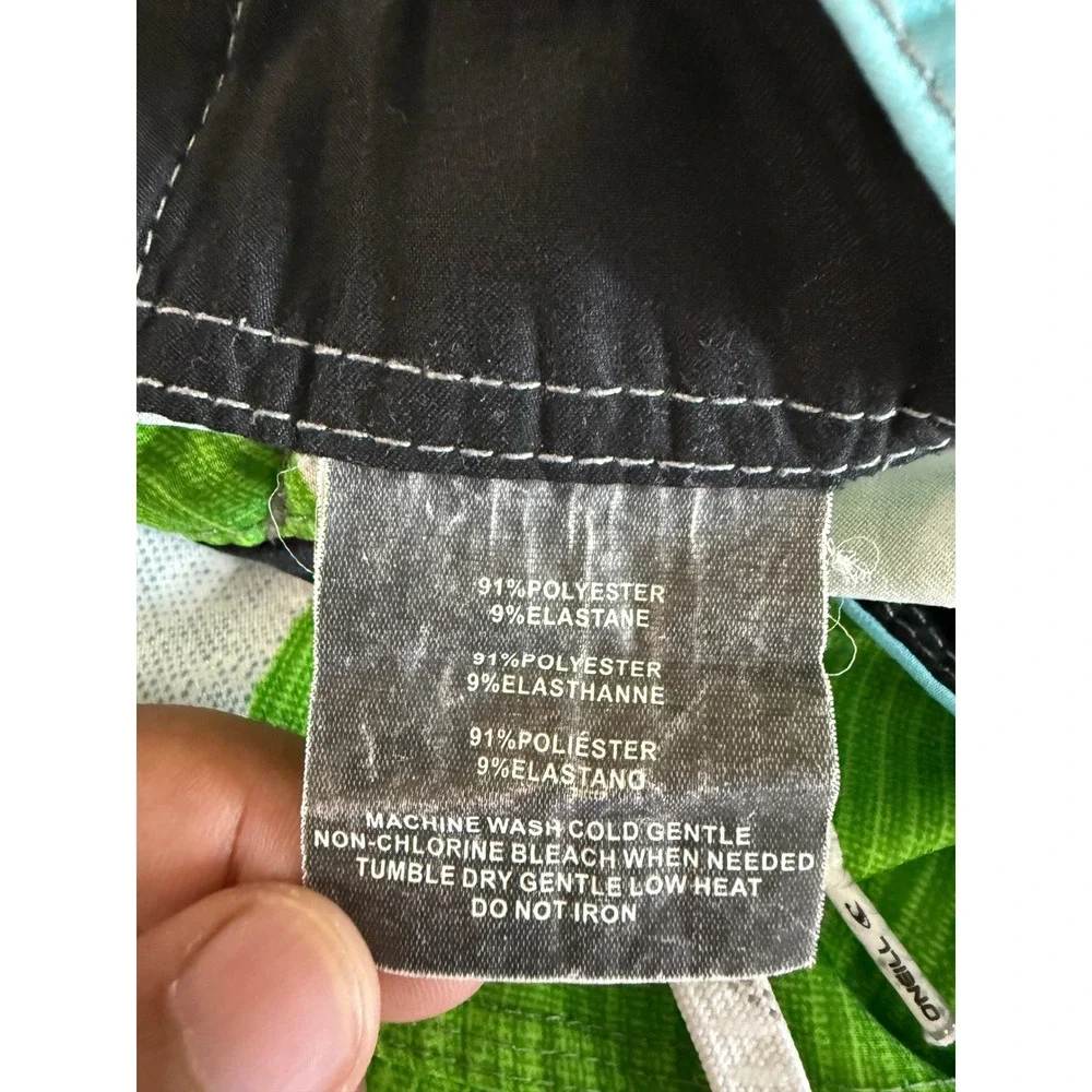 O'Neill Board Shorts Men's 34 Striped Swim‎ Trunks Multicolor
